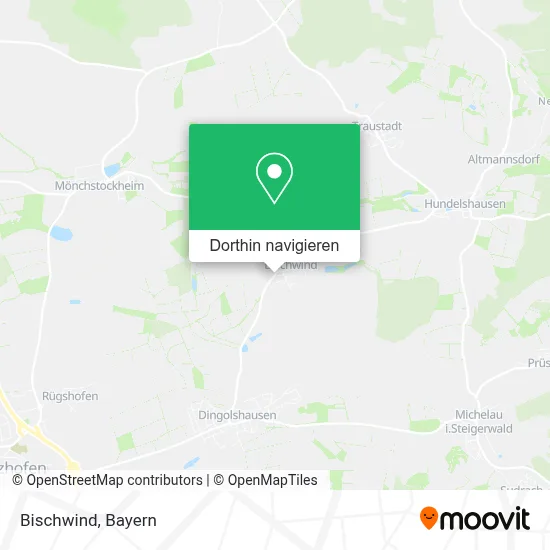 Bischwind Karte