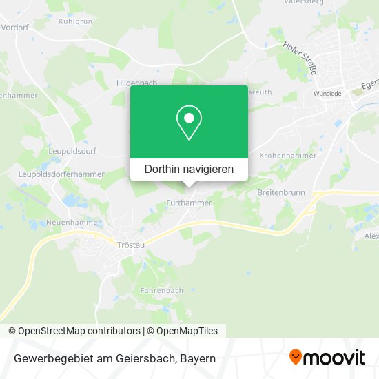 Gewerbegebiet am Geiersbach Karte