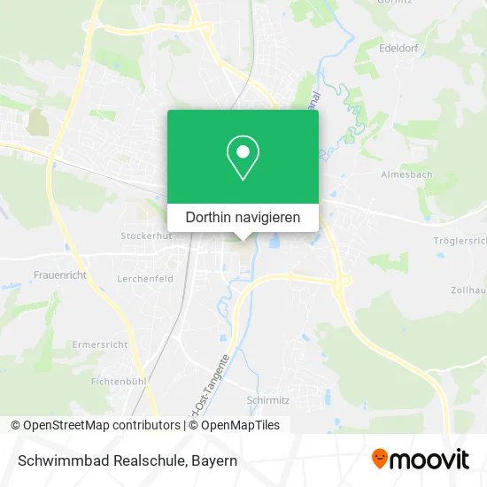 Schwimmbad Realschule Karte