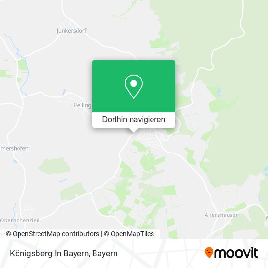 Königsberg In Bayern Karte