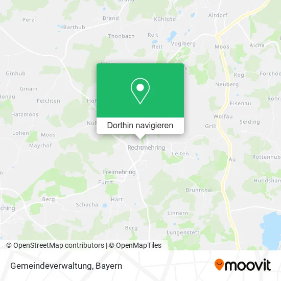 Gemeindeverwaltung Karte
