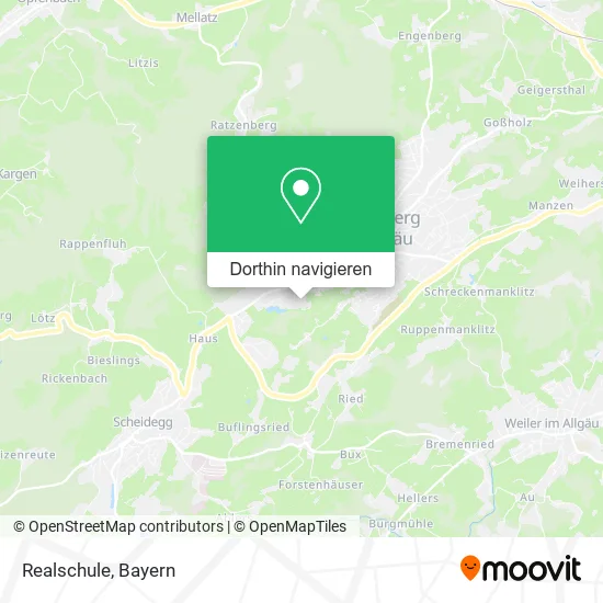 Realschule Karte