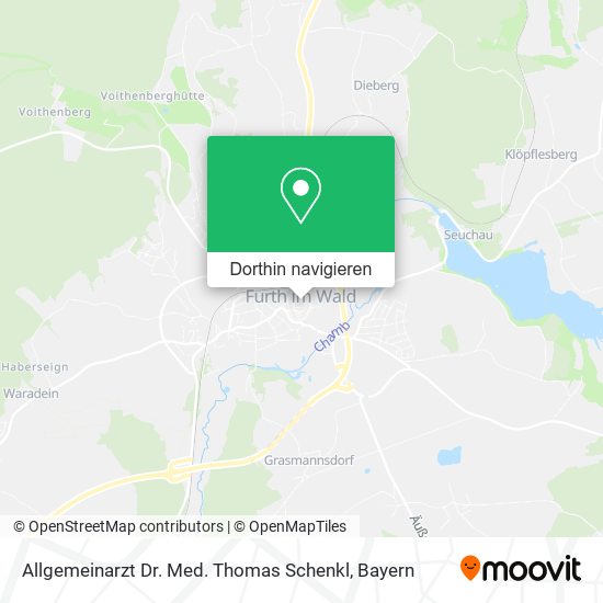 Allgemeinarzt Dr. Med. Thomas Schenkl Karte