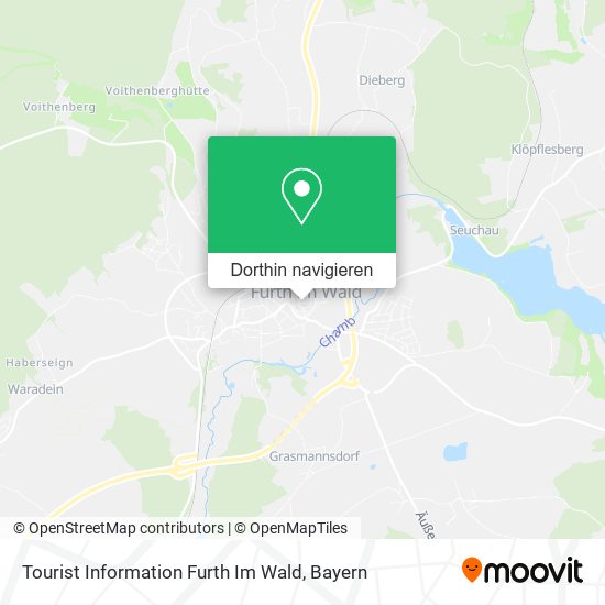 Tourist Information Furth Im Wald Karte