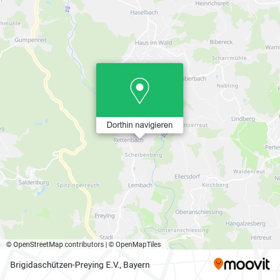 Brigidaschützen-Preying E.V. Karte
