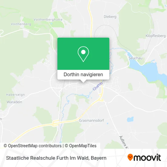 Staatliche Realschule Furth Im Wald Karte