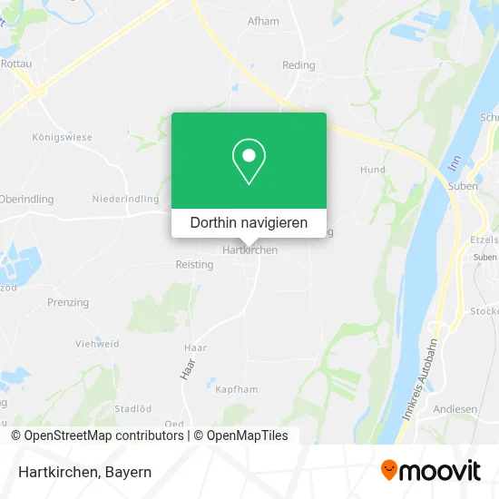 Hartkirchen Karte