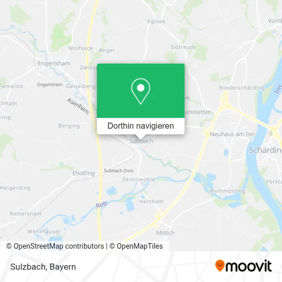 Sulzbach Karte