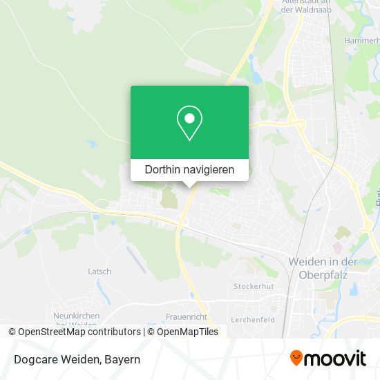 Dogcare Weiden Karte