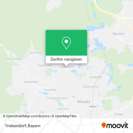 Triebendorf Karte