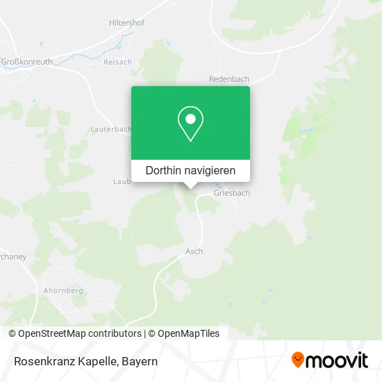 Rosenkranz Kapelle Karte