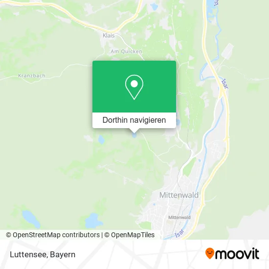 Luttensee Karte