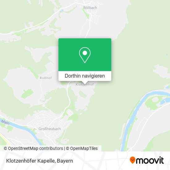 Klotzenhöfer Kapelle Karte