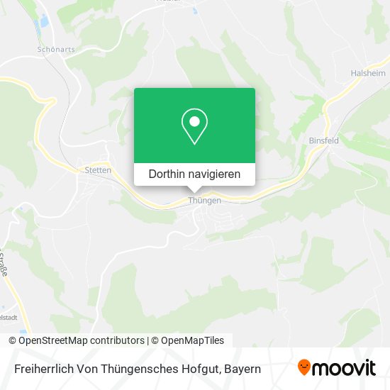 Freiherrlich Von Thüngensches Hofgut Karte