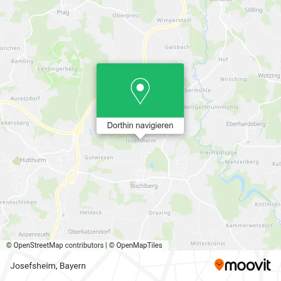 Josefsheim Karte
