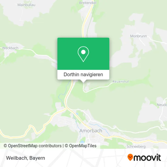 Weilbach Karte