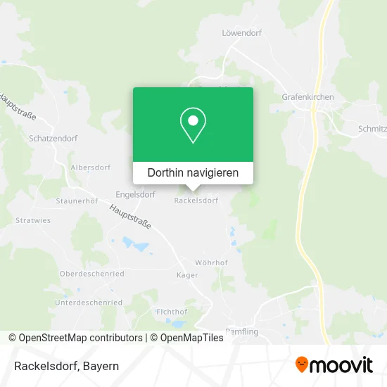 Rackelsdorf Karte