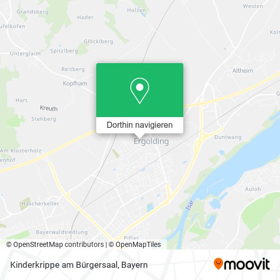 Kinderkrippe am Bürgersaal Karte