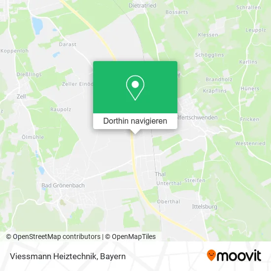 Viessmann Heiztechnik Karte