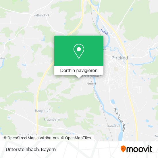Untersteinbach Karte