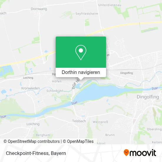 Checkpoint-Fitness Karte