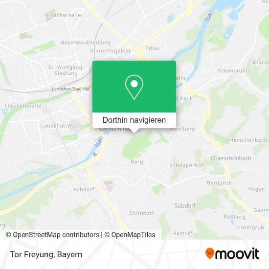 Tor Freyung Karte