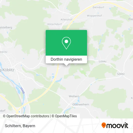 Schiltern Karte