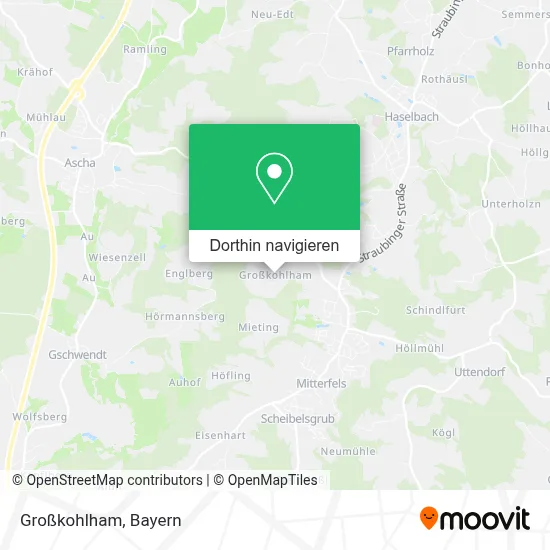 Großkohlham Karte