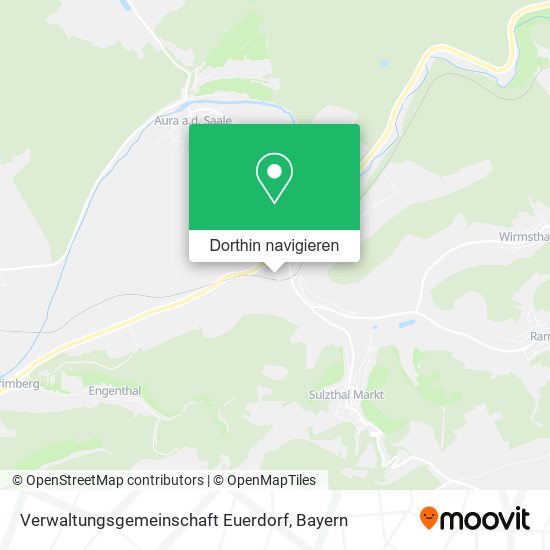 Verwaltungsgemeinschaft Euerdorf Karte