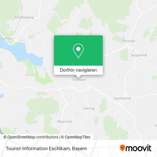 Tourist-Information Eschlkam Karte