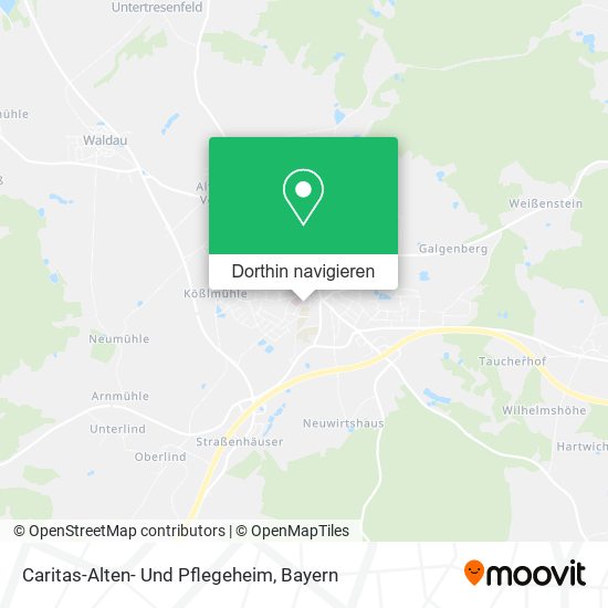 Caritas-Alten- Und Pflegeheim Karte