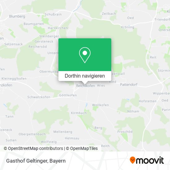 Gasthof Geltinger Karte