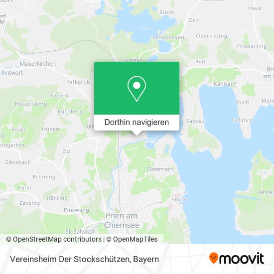 Vereinsheim Der Stockschützen Karte