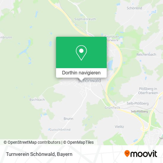 Turnverein Schönwald Karte