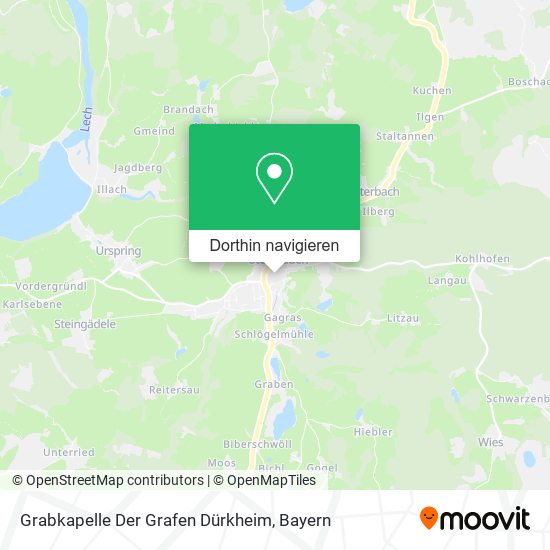 Grabkapelle Der Grafen Dürkheim Karte