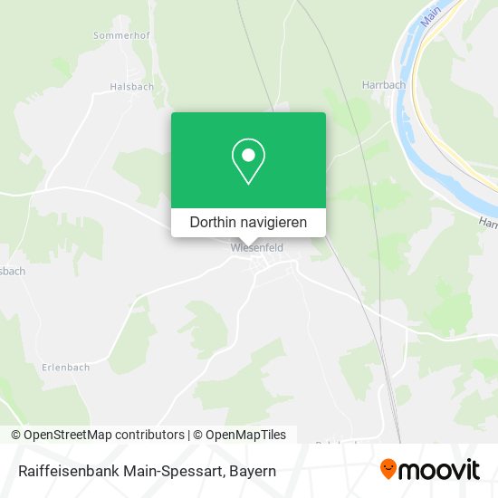 Raiffeisenbank Main-Spessart Karte