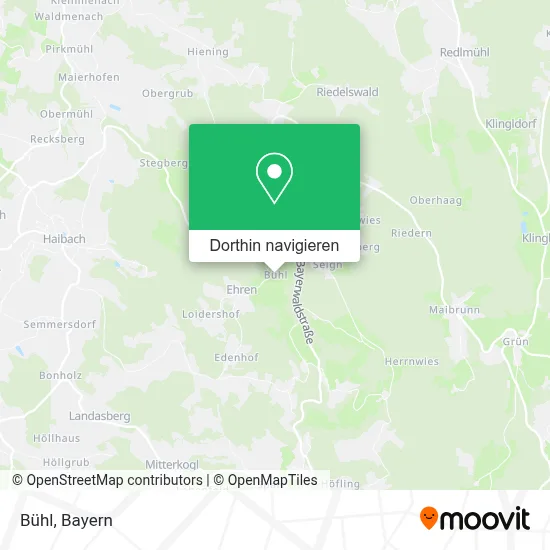 Bühl Karte