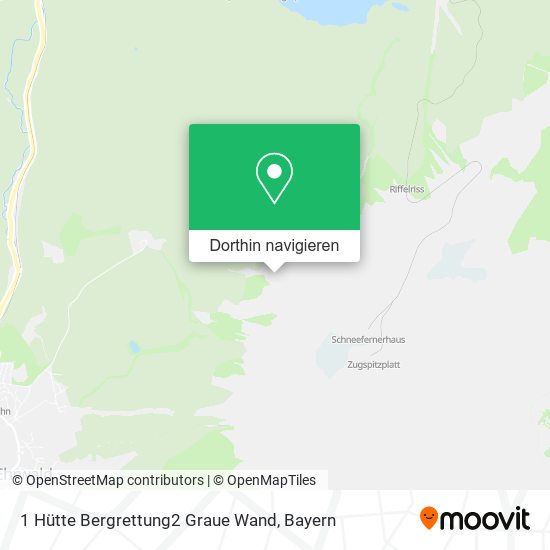 1 Hütte Bergrettung2 Graue Wand Karte