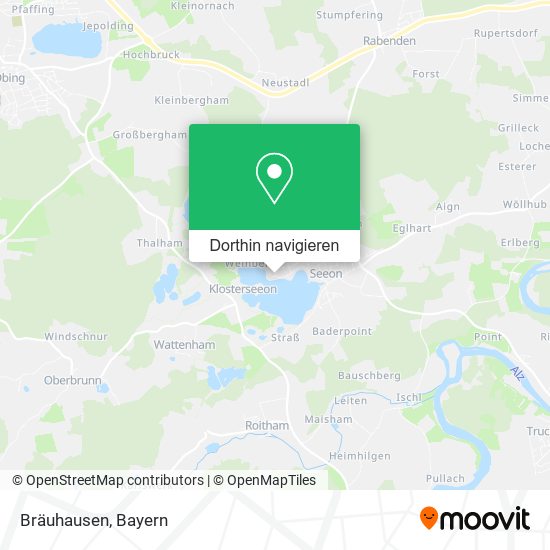 Bräuhausen Karte