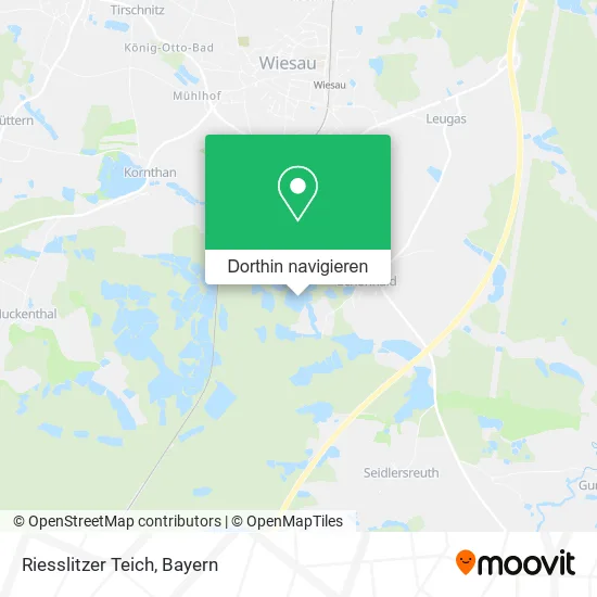 Riesslitzer Teich Karte