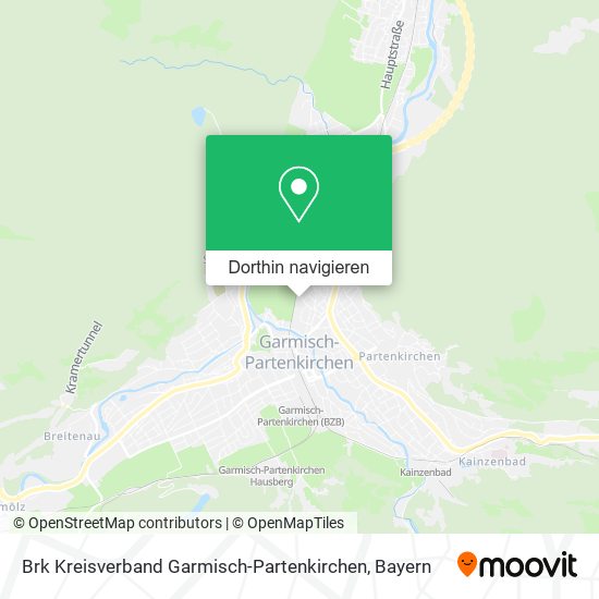 Brk Kreisverband Garmisch-Partenkirchen Karte