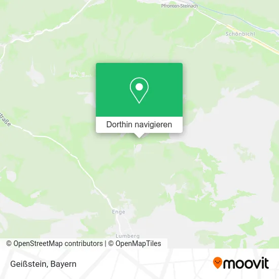 Geißstein Karte