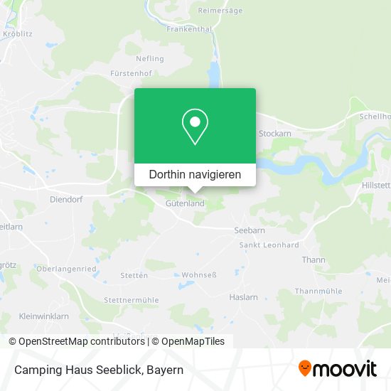 Camping Haus Seeblick Karte