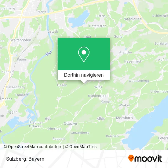 Sulzberg Karte