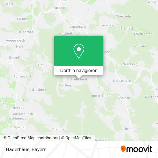 Haderhaus Karte