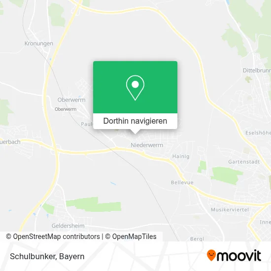 Schulbunker Karte
