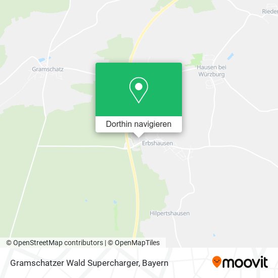 Gramschatzer Wald Supercharger Karte