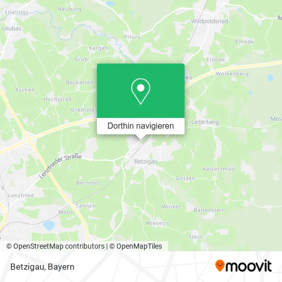 Betzigau Karte