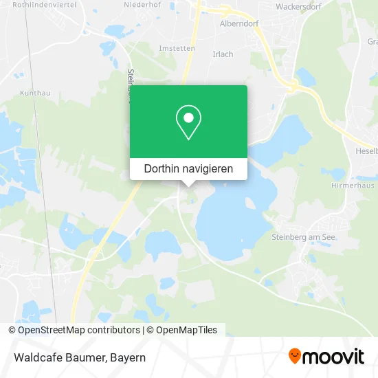 Waldcafe Baumer Karte