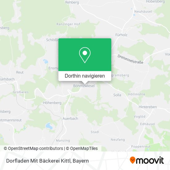 Dorfladen Mit Bäckerei Kittl Karte